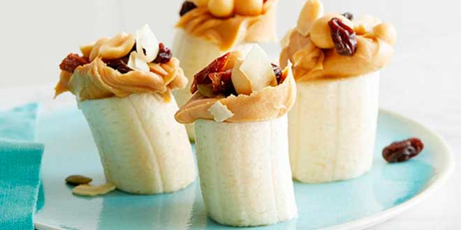 Aliments pour un goûter sain