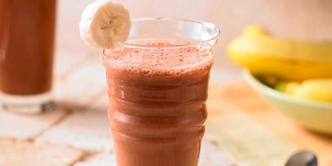 Smoothie de Chocolat et Banane (Yaourt)