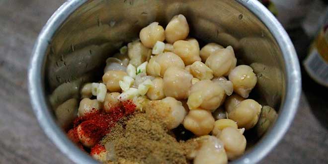 Elaboración Receta Hummus