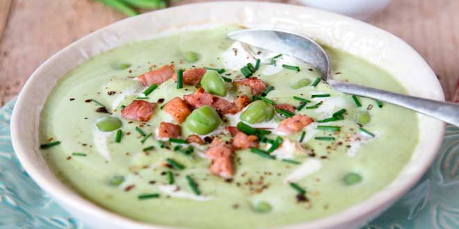 Crème de Pois et Dinde