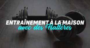 Entraînement à la maison avec haltères. Mois 1