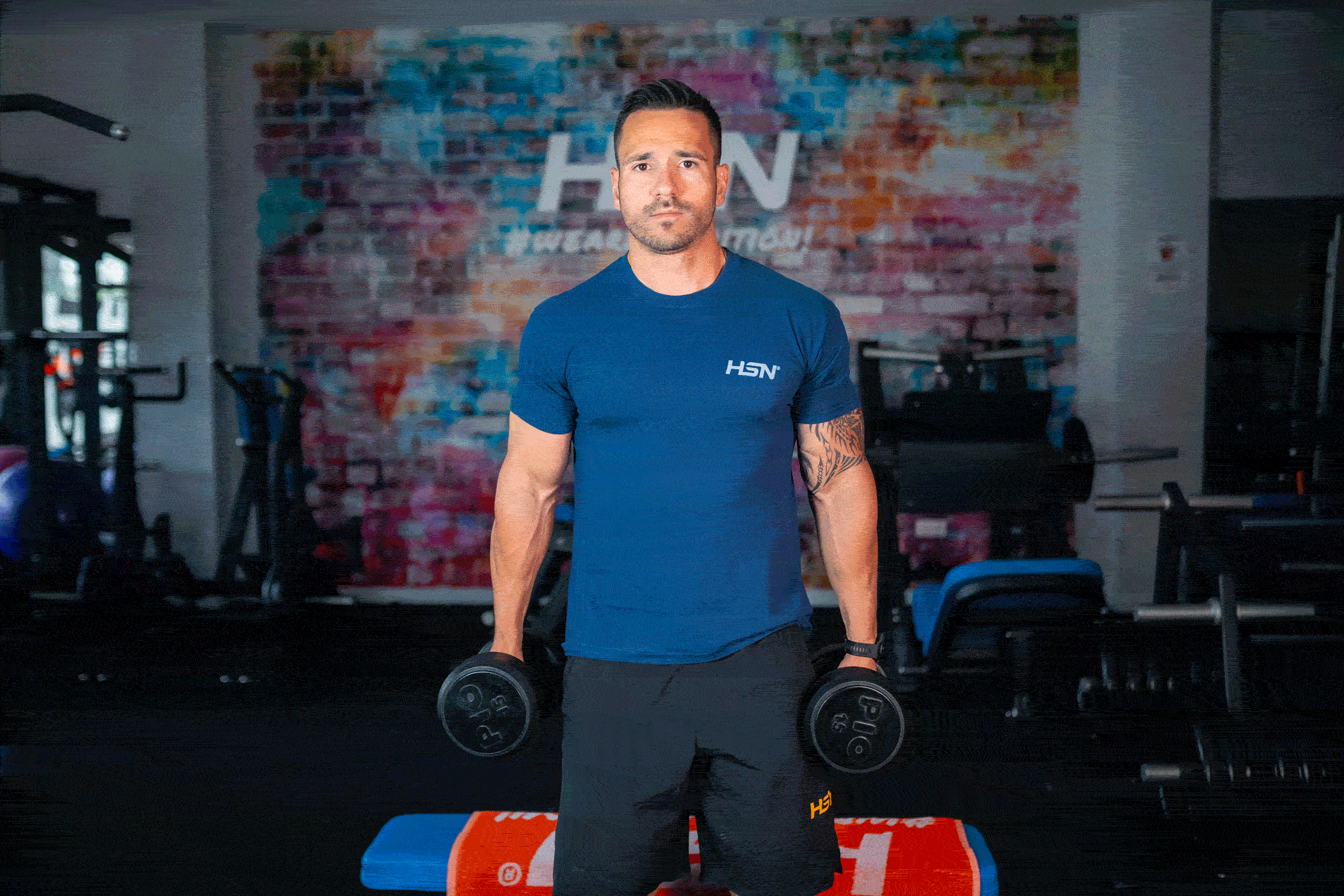 Curl Biceps avec haltères