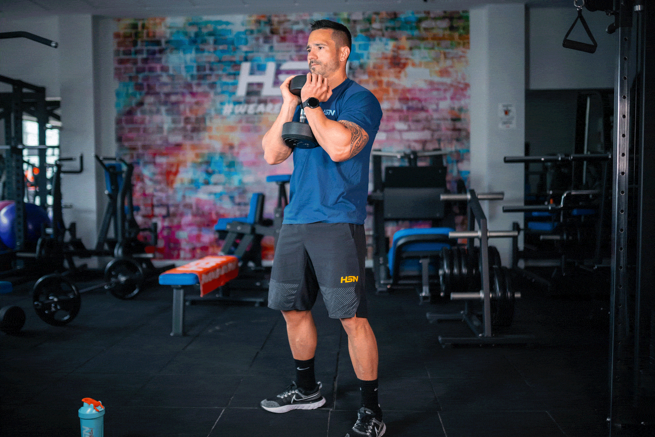 Goblet Squat avec Haltère