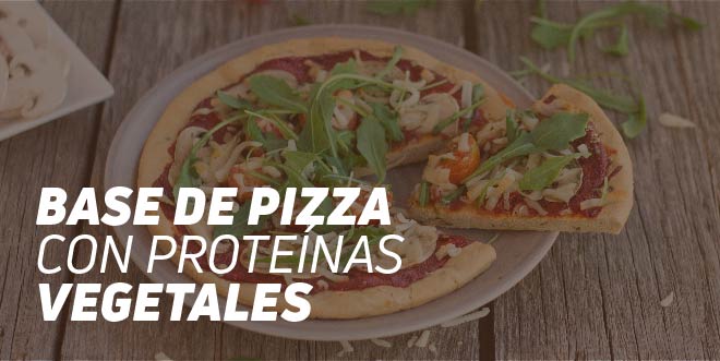 Base de pizza fitness avec protéines végétales