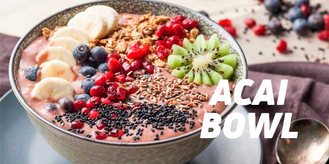 Acai Bowl végan