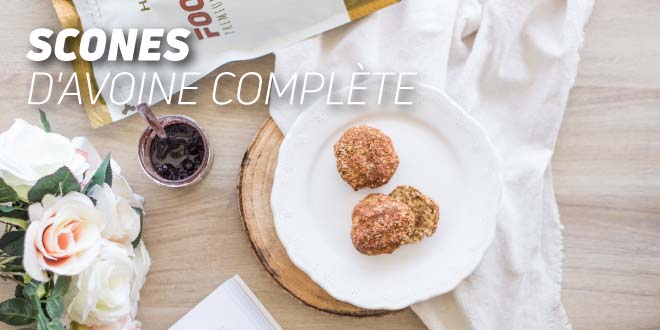 Scones d’Avoine Complète