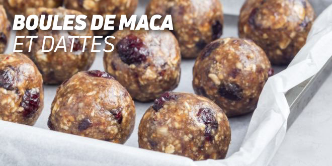 Boules de Maca et Datte