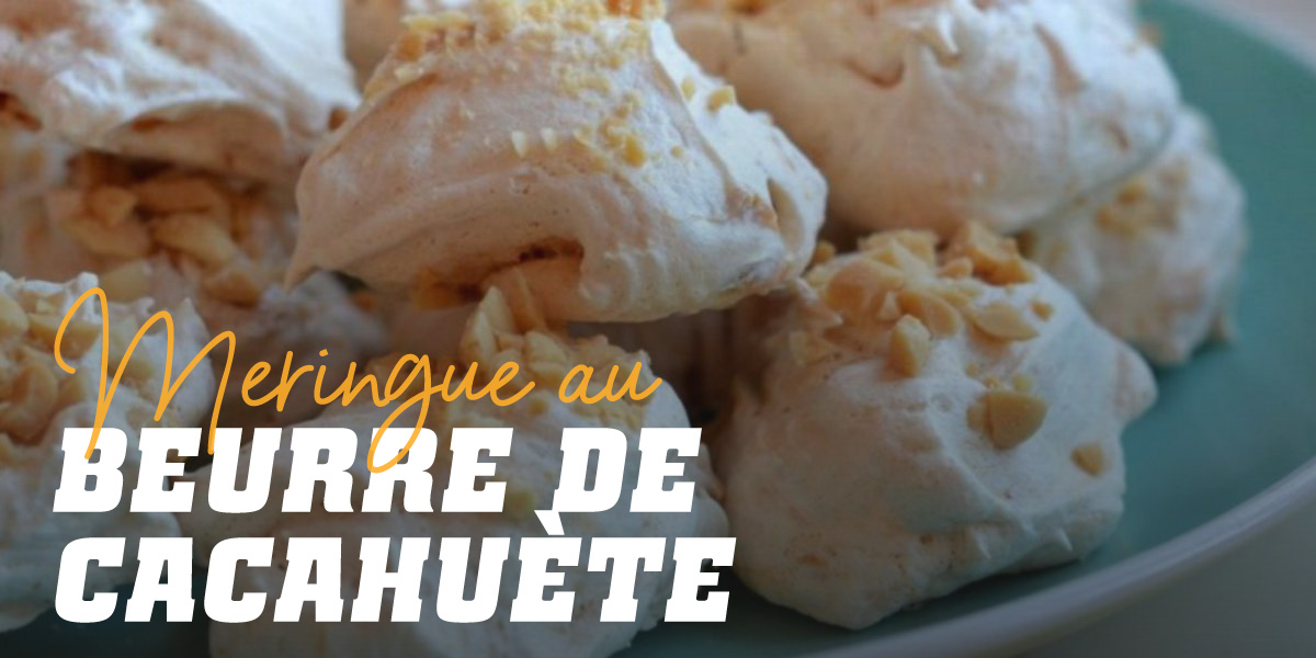 Meringue au Beurre de Cacahuète