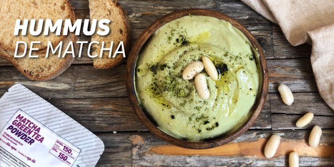 Houmous au Matcha Houmous au Matcha