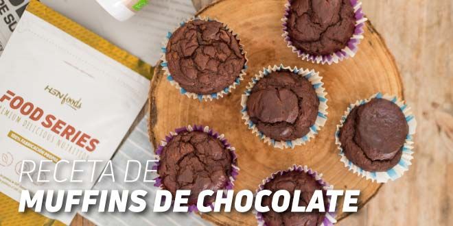 Muffins protéinés au chocolat Muffins protéinés au chocolat