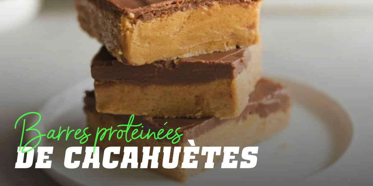 Barres protéiques à la Cacahuète