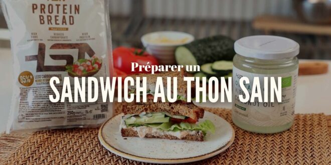 Sandwich de thon fit Sandwich de thon fit