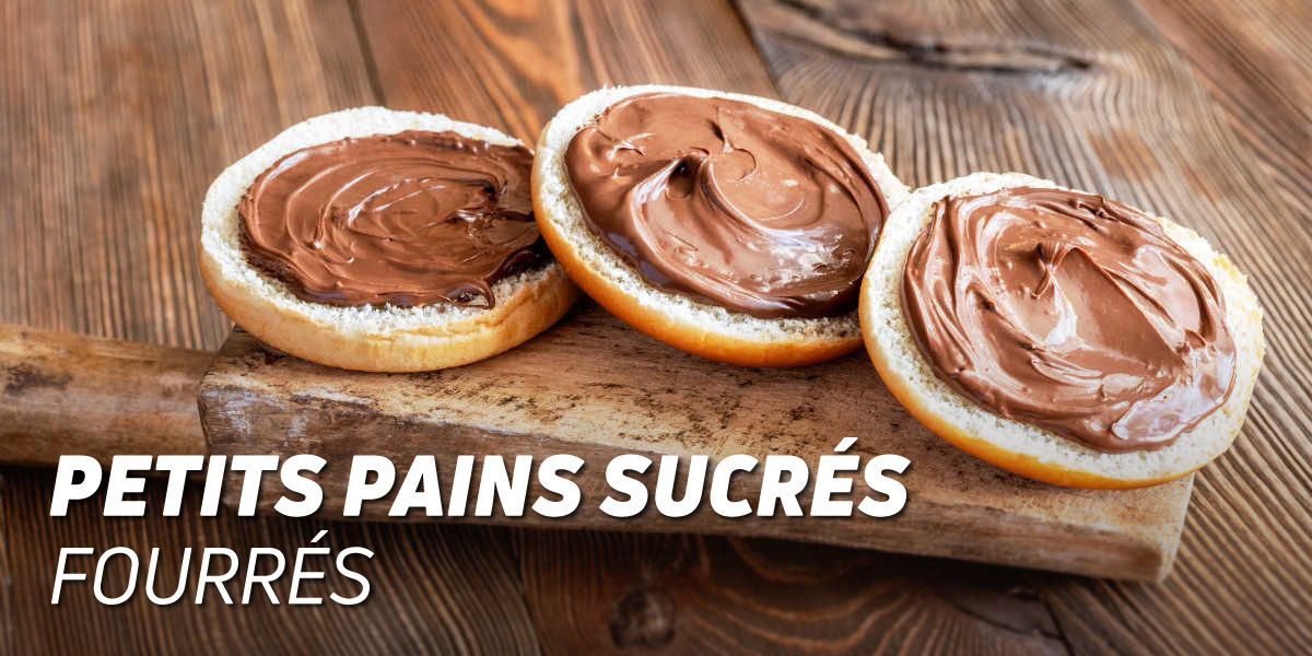 Petits Pains Fourrés au Chocolat