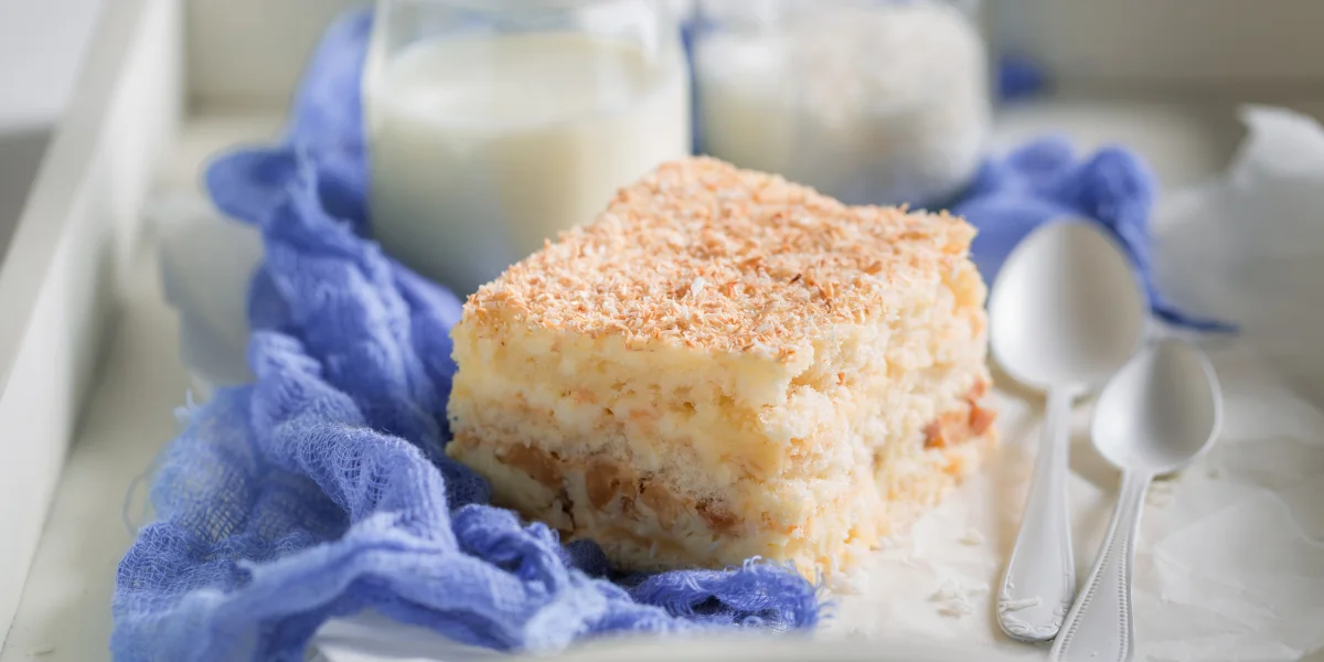 Bizcoflan de Coco
