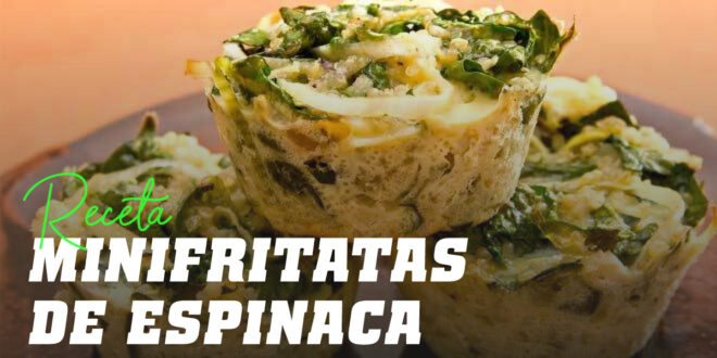 Mini frittatas aux épinards, quinoa et fromage
