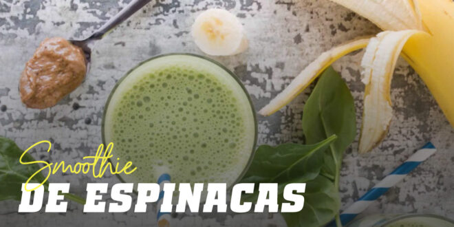 Smoothie aux épinards