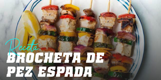 Brochettes d&rsquo;espadon