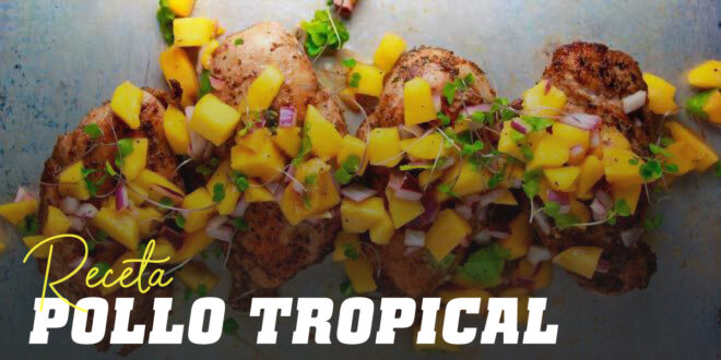 Poulet tropical au mango