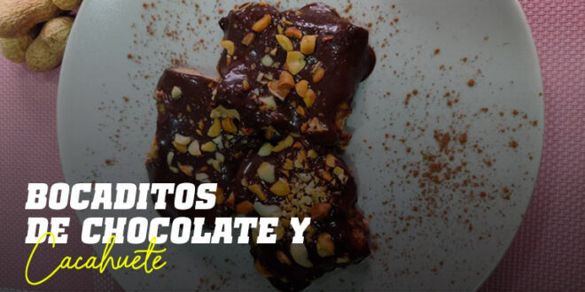 Bouchées au chocolat et cacahuète