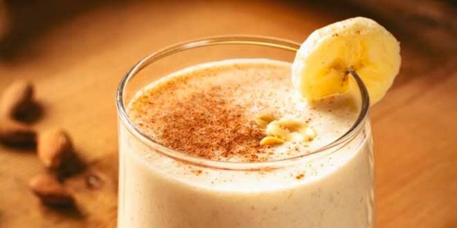 Shake vanille aux amandes Shake vanille aux amandes