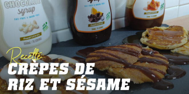 Crêpes de Riz et Sésame