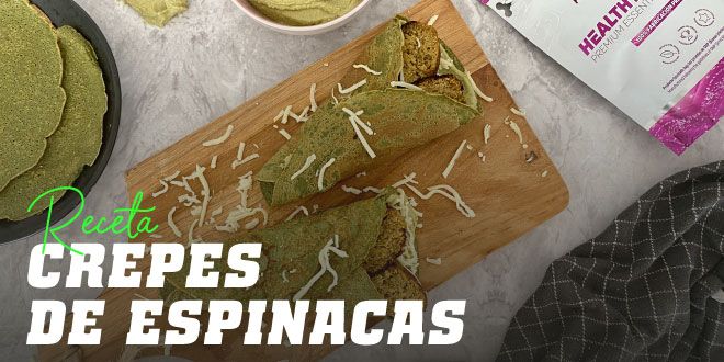 Crêpes aux épinards