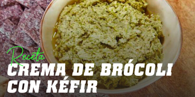 Crème froide de brocoli avec kéfir Crème froide de brocoli avec kéfir