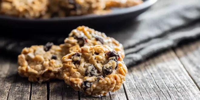 Biscuits au Quinoa et aux Raisins Secs Biscuits au Quinoa et aux Raisins Secs