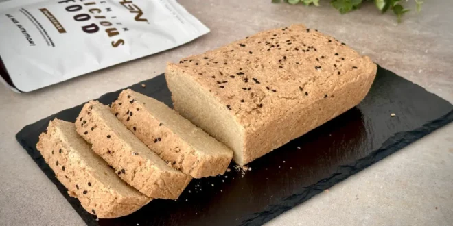 Pain à la farine d&rsquo;amandes sans gluten et pauvre en glucides