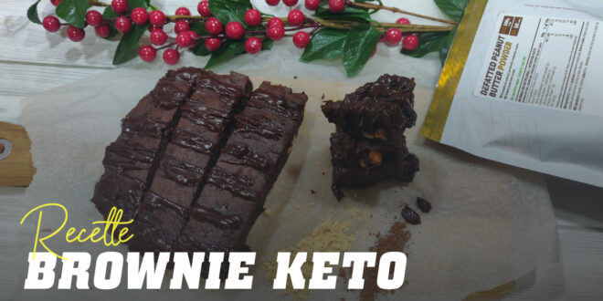 Brownie keto au chocolat et farine d’amande sans sucre Brownie keto au chocolat et farine d’amande sans sucre