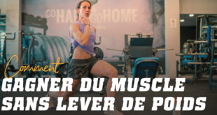 Exercices pour Développer des Muscles Sans Poids