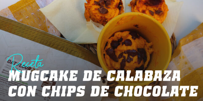 Mug Cake à la Courge avec Pépites de Chocolat Mug Cake à la Courge avec Pépites de Chocolat