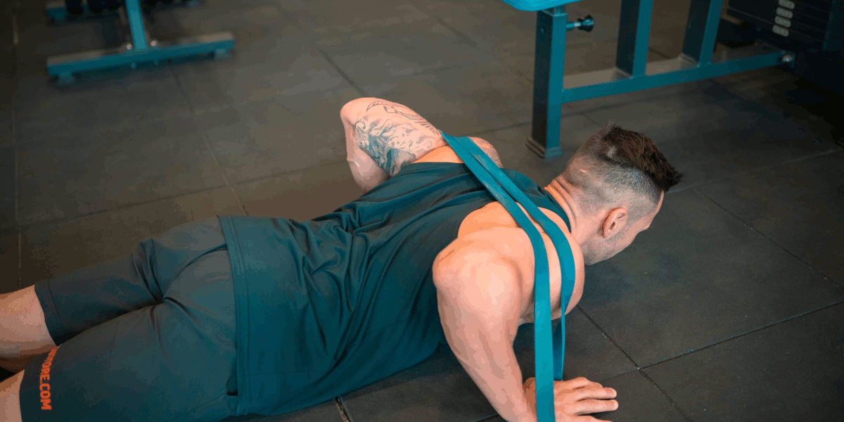 Pompes avec bandes de résistence