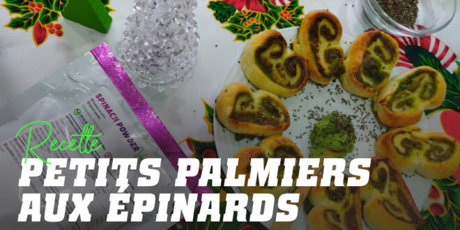 Palmiers aux épinards: une Collation Délicieuse et Saine