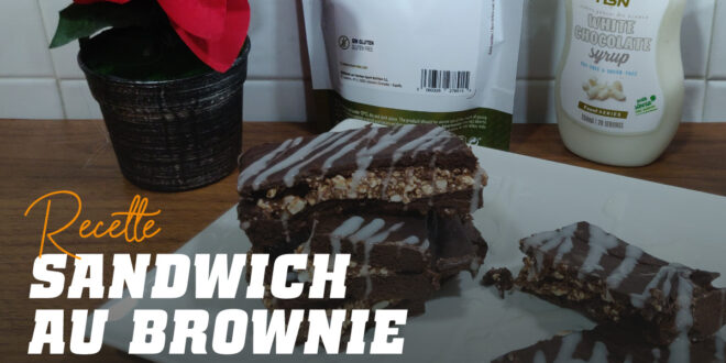 Sandwich au Brownie: le Goûter Parfait