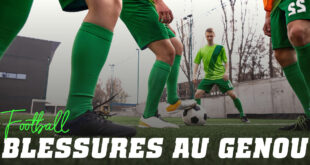 Blessure du genou au football: prévention et traitement