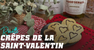 Pancakes de Saint-Valentin