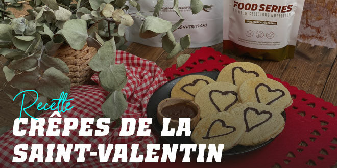 Pancakes de Saint-Valentin Pancakes de Saint-Valentin