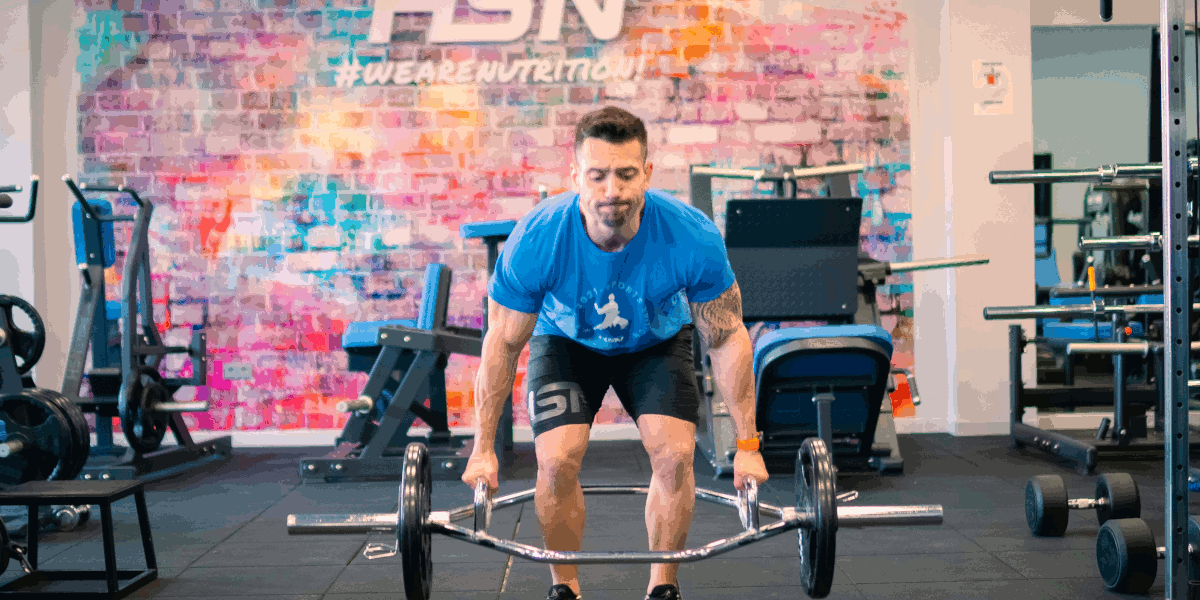Trap Barre Jump Squat