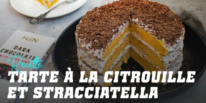 Tarte à la Citrouille et Stracciatella