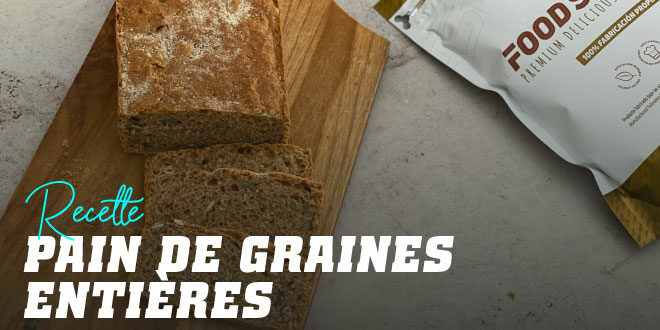 Pain Intégral aux Graines de Courges et Lécithine de Soja Pain Intégral aux Graines de Courges et Lécithine de Soja