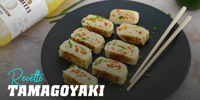 Tamagoyaki ou Omelette Japonaise Roulée Tamagoyaki ou Omelette Japonaise Roulée