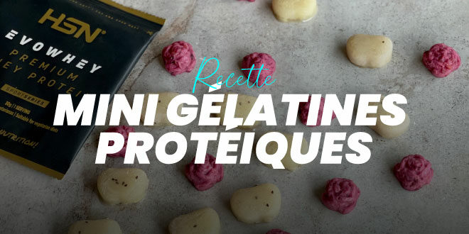 Mini Gelées Protéinées aux Fruits Naturels