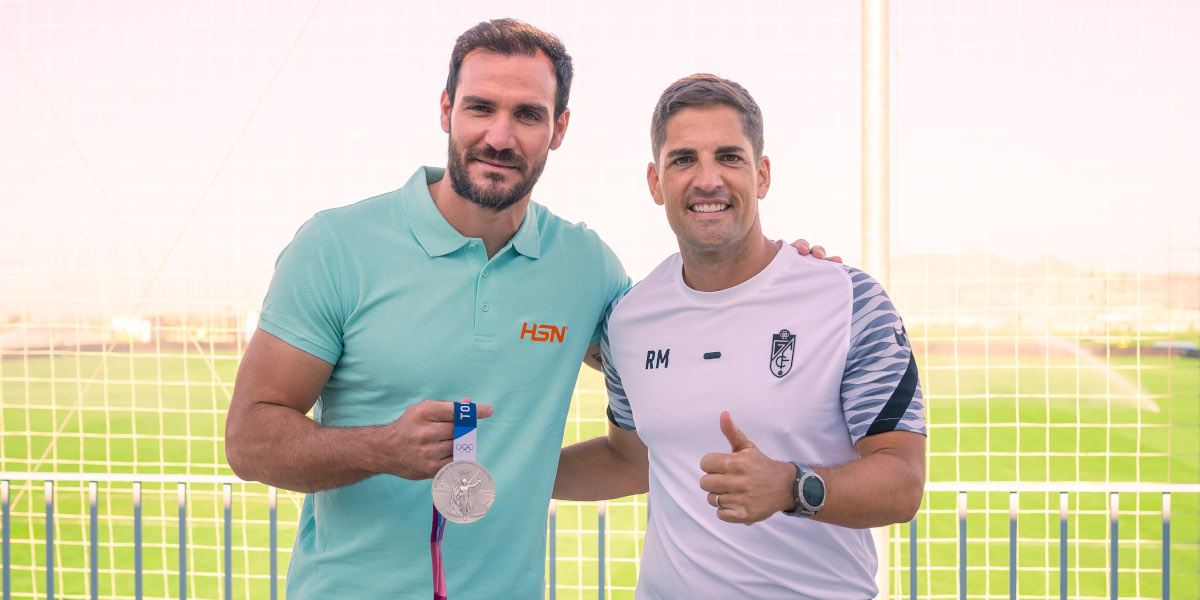 Saúl Craviotto visite la Ciudad Deportiva Granada CF Saúl Craviotto visite la Ciudad Deportiva Granada CF