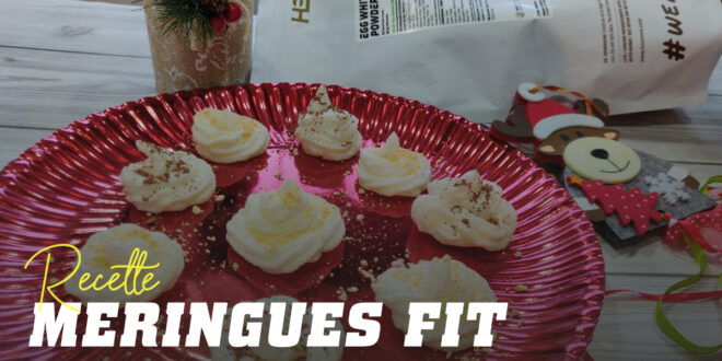 Meringue à la Cannelle sans Sucre et sans Calories
