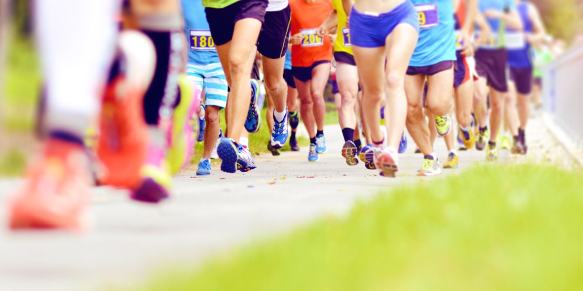 Coureurs marathon