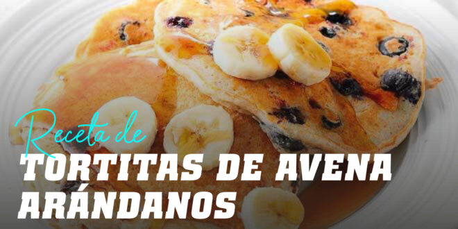 Pancakes d&rsquo;Avoine aux Myrtilles et Banane