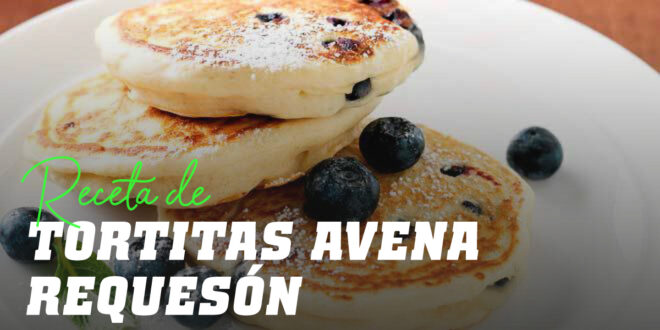 Galettes d&rsquo;Avoine au Fromage Blanc et Myrtilles