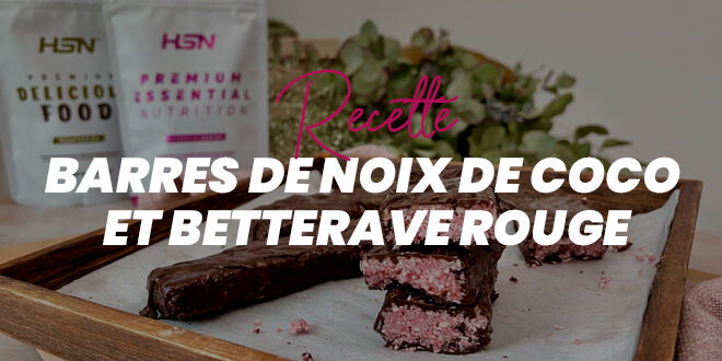 Barres à la Noix de Coco et à la Betterave