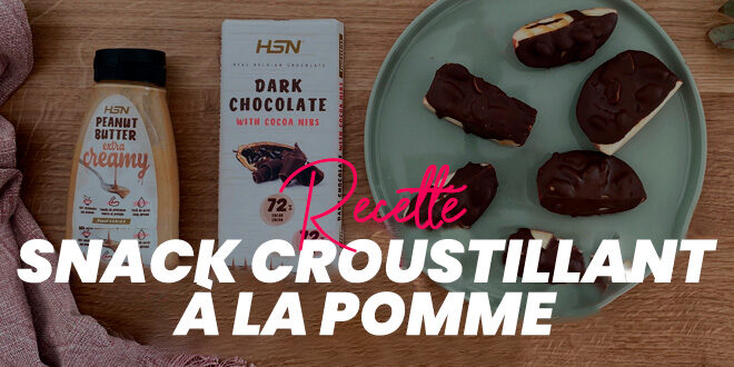 Snack Croustillant à la Pomme